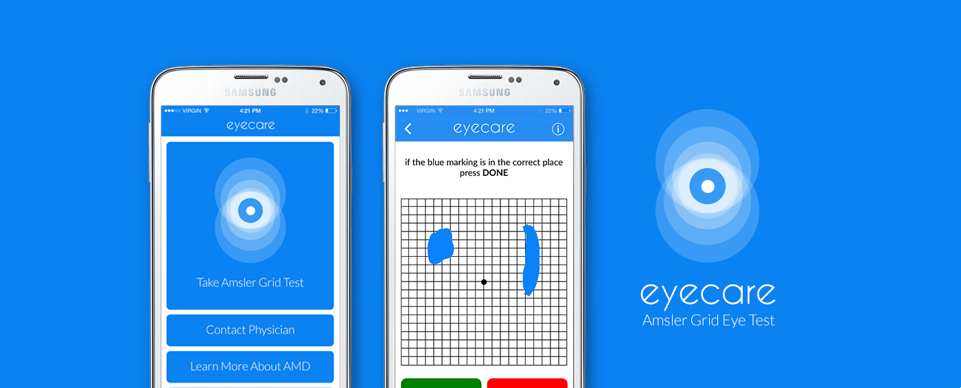 eyecare- Amsler Grid Eye Test